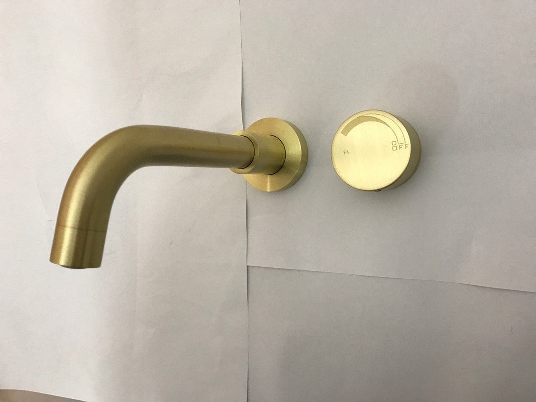 2020 shower Bath Burnished rose gold Gold Progressive Brass wall mixer tap faucet-4