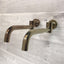 2020 shower Bath Burnished rose gold Gold Progressive Brass wall mixer tap faucet-9