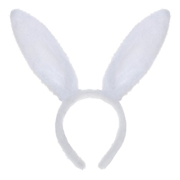 BUNNY EARS HEADBAND Hairband Easter Costume Party Accessory Fancy Dress-0