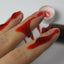 FAKE BLOOD Zombie Halloween Fancy Dress Red Make Up Gel Cream Vampire Horror-3