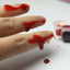 FAKE BLOOD Zombie Halloween Fancy Dress Red Make Up Gel Cream Vampire Horror-4