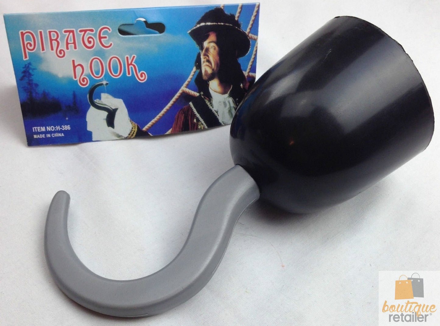 PIRATE HOOK Captain Hand Halloween Fancy Dress Up Costume Swashbuckler-5