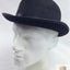 BOWLER HAT Party Costume Derby Fancy Dress Dance Halloween Vintage Cap - Black-4