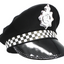 Police Officer Hat Pilot Cop Costume Party Cap Halloween Book Week - Black-0