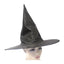 WITCH HAT Plain Black Halloween Costume Fancy Dress Womens Accessory Wizard-4