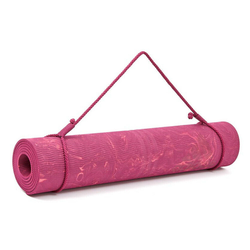 Adidas Premium 5mm Camo Sports Home/Gym Fitness Exercise Yoga Mat Power Berry-2