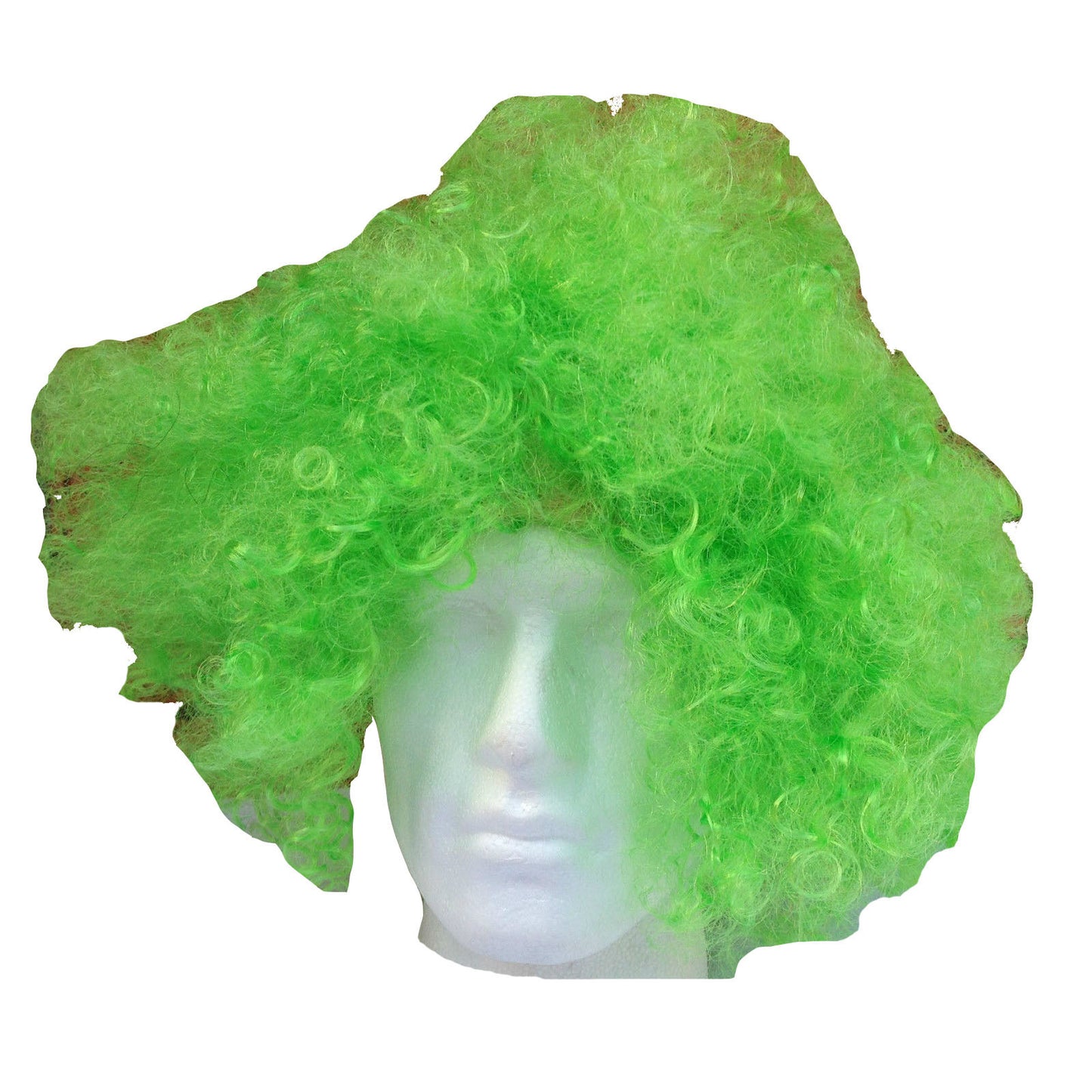 DELUXE AFRO WIG Curly Hair Costume Party Fancy Disco Circus 70s 80s Dress Up - Green-1