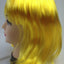 Bob Wig Costume Short Straight Fringe Cosplay Party Full Hair Womens Fancy Dress - Yellow-2