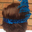 1920s FLAPPER HEADBAND Headpiece Feather Sequin Charleston Costume Gatsby Dance - Blue-4