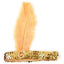 1920s FLAPPER HEADBAND Headpiece Feather Sequin Charleston Costume Gatsby Dance - Gold/Orange-0