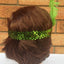 1920s FLAPPER HEADBAND Headpiece Feather Sequin Charleston Costume Gatsby Dance - Green-4