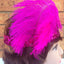 1920s FLAPPER HEADBAND Headpiece Feather Sequin Charleston Costume Gatsby Dance - Hot Pink-4