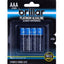 1 Pack of 4 AAA Platinum Alakaline Batteries Long Lasting Power Home-0