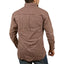 Mens FLANNELETTE SHIRT Check 100% COTTON Flannel Vintage Long Sleeve - 97 (Full Placket) - S-2