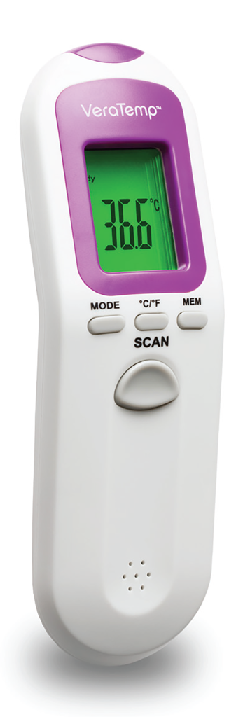 VeraTemp Non-Contact Baby Thermometer Infrared LCD IR-0