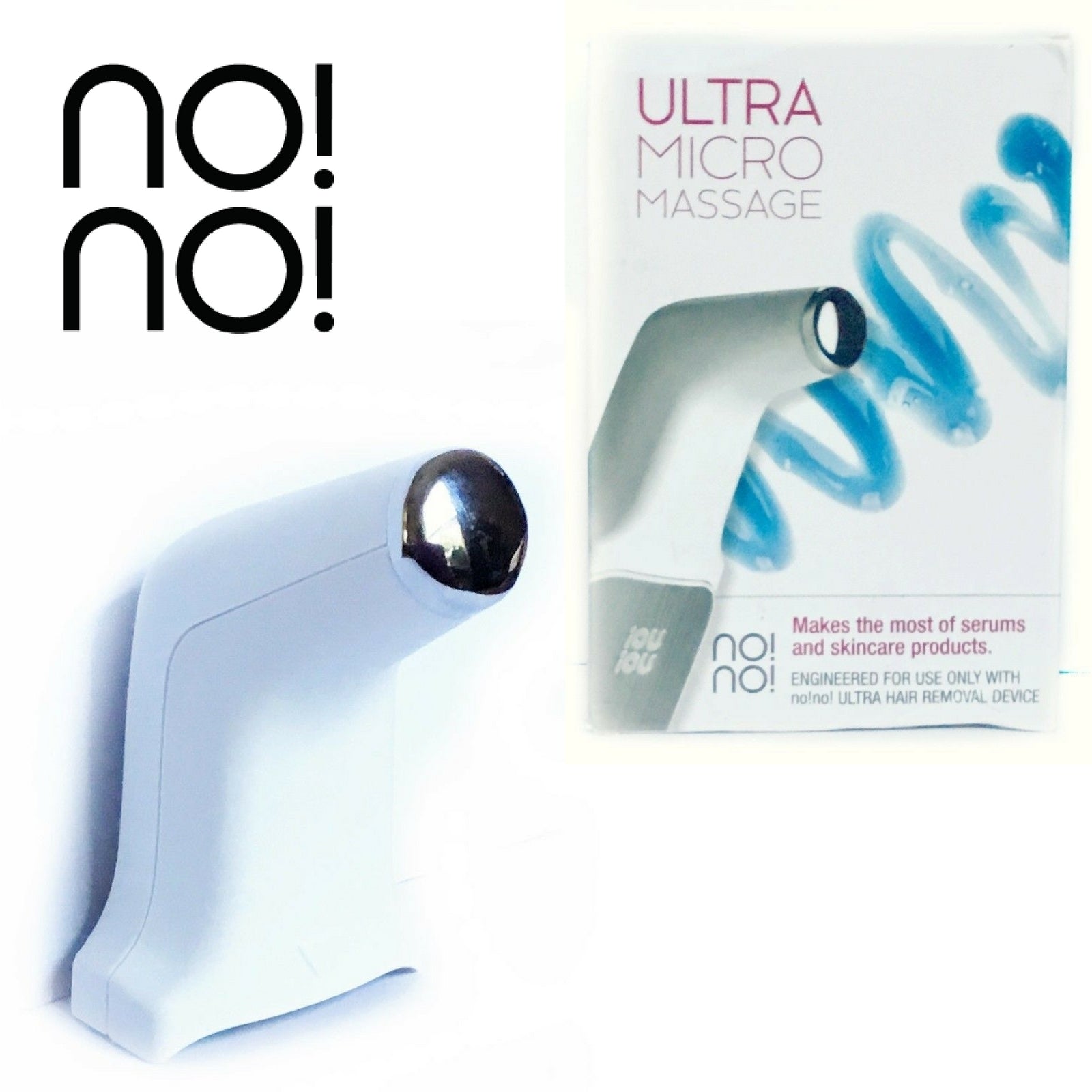 no!no! Ultra Micro Massage MicroMassage Beauty Tip Hair Removal Skin Care-2