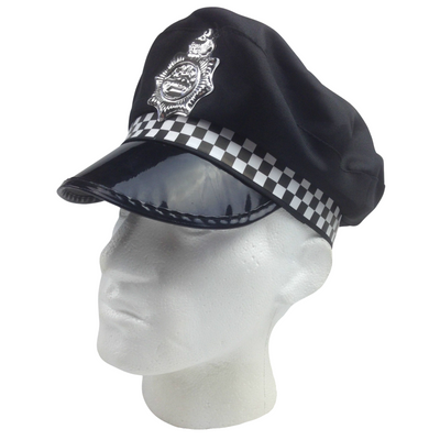 Police Officer Captain HAT Pilot Cop Navy Sailor Costume Party Cap Fancy Dress-1