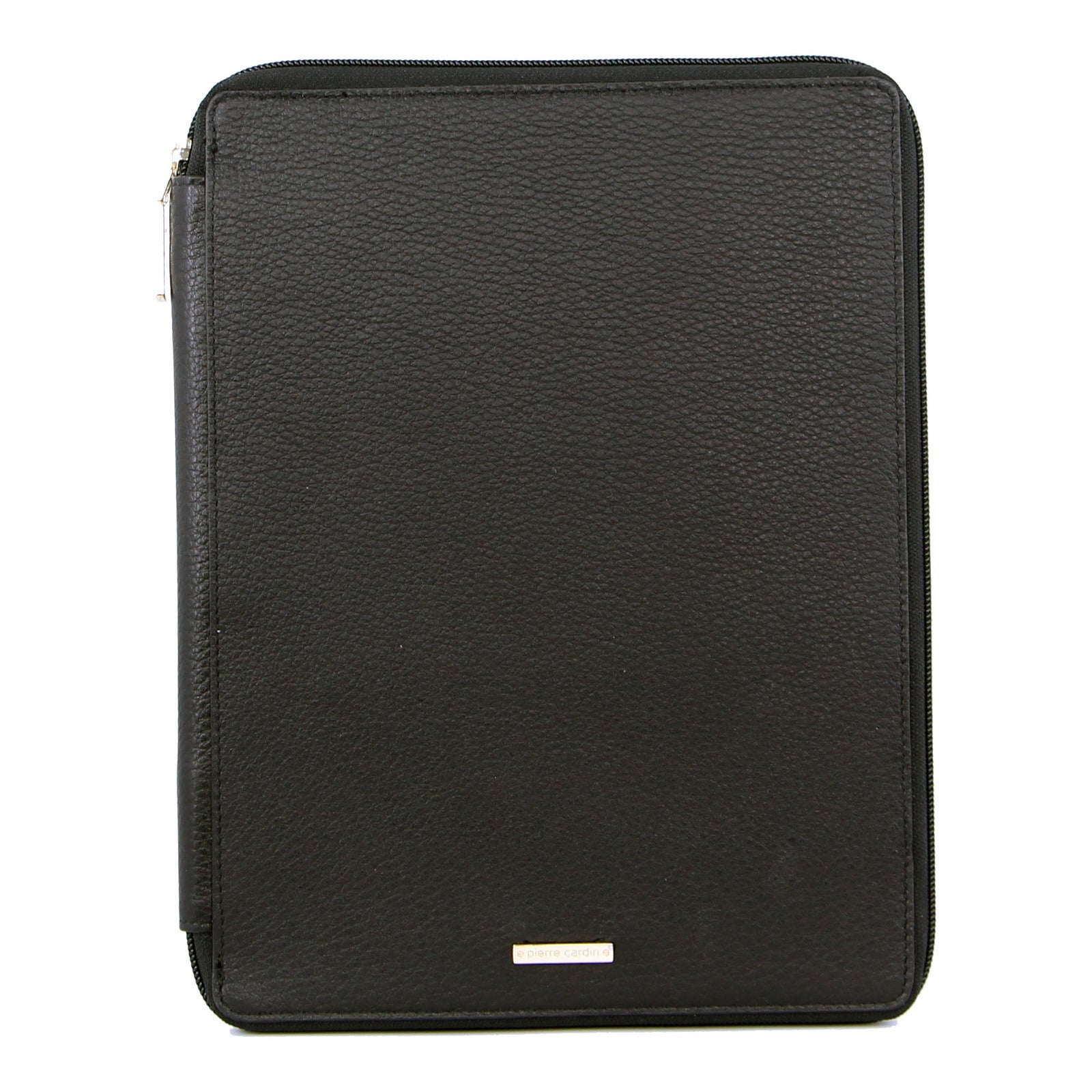 Pierre Cardin Unisex Document Folio for iPad Tablet Compendium Cover Case - Black-2