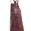 Pierre Cardin Professional Leather Apron Butcher Woodwork Hairdressing Barber Chef - Chestnut-9