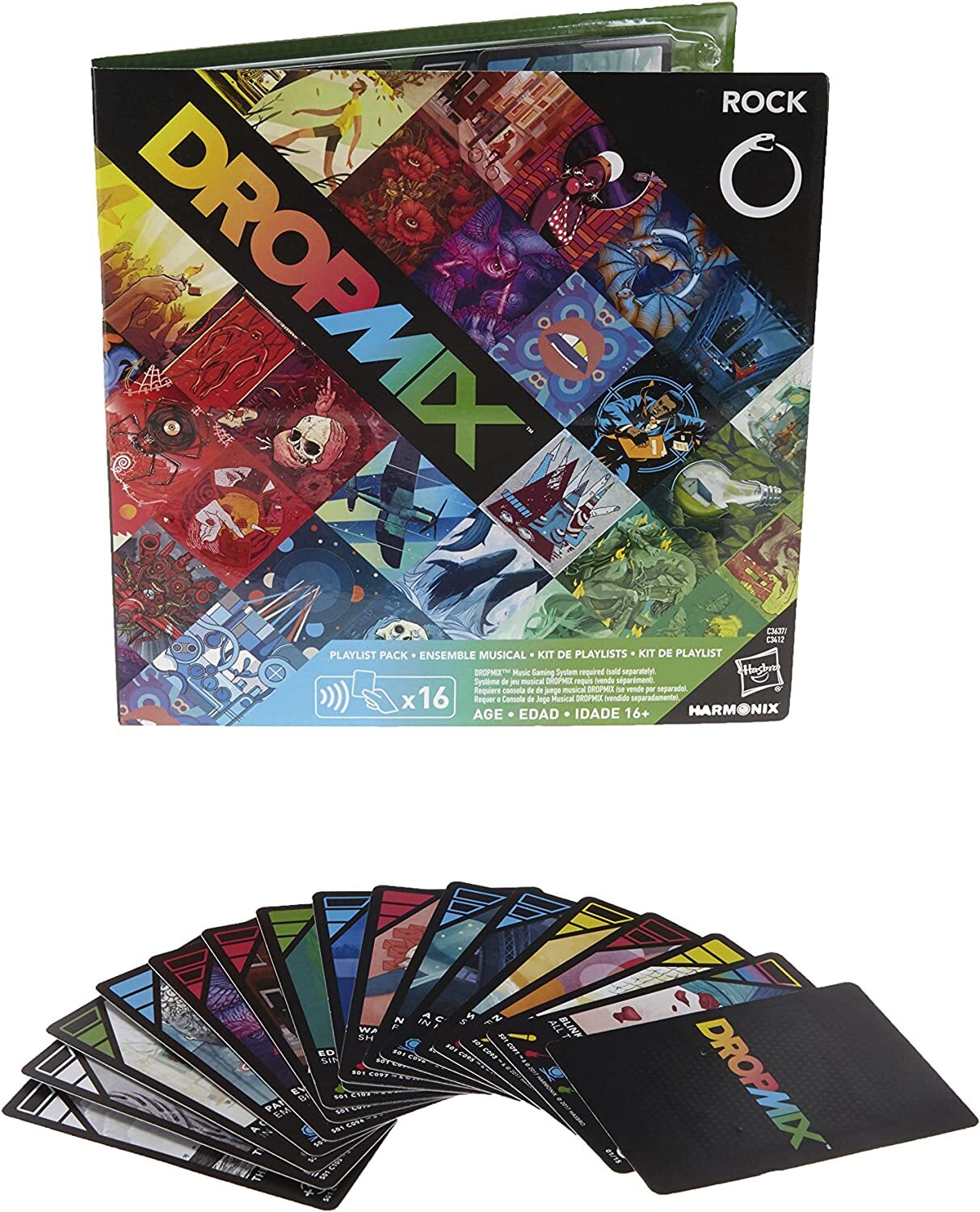 Hasbro Dropmix Music Mixing Game Playlist Pack - Rock-4