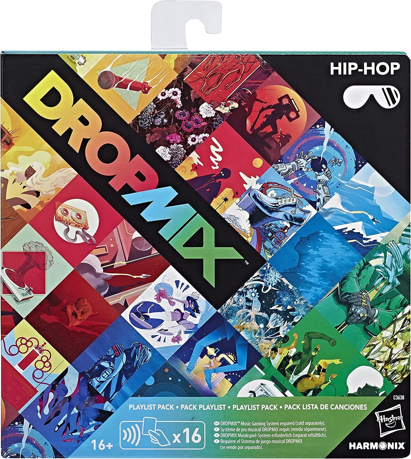 Hasbro Dropmix Music Mixing Game Playlist Pack - Hip-Hop-2