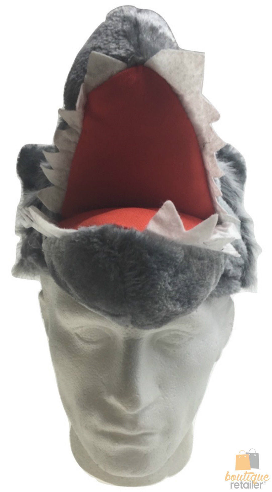 WOLF HAT Funny Party Costume Adult Childrens Animal Fancy Dress Halloween Cap-4