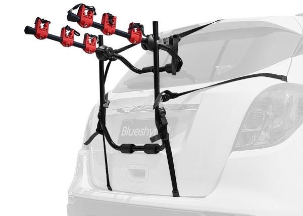 Bicycle  Rear Boot Car Rack - Holds up to 3 Bikes-0