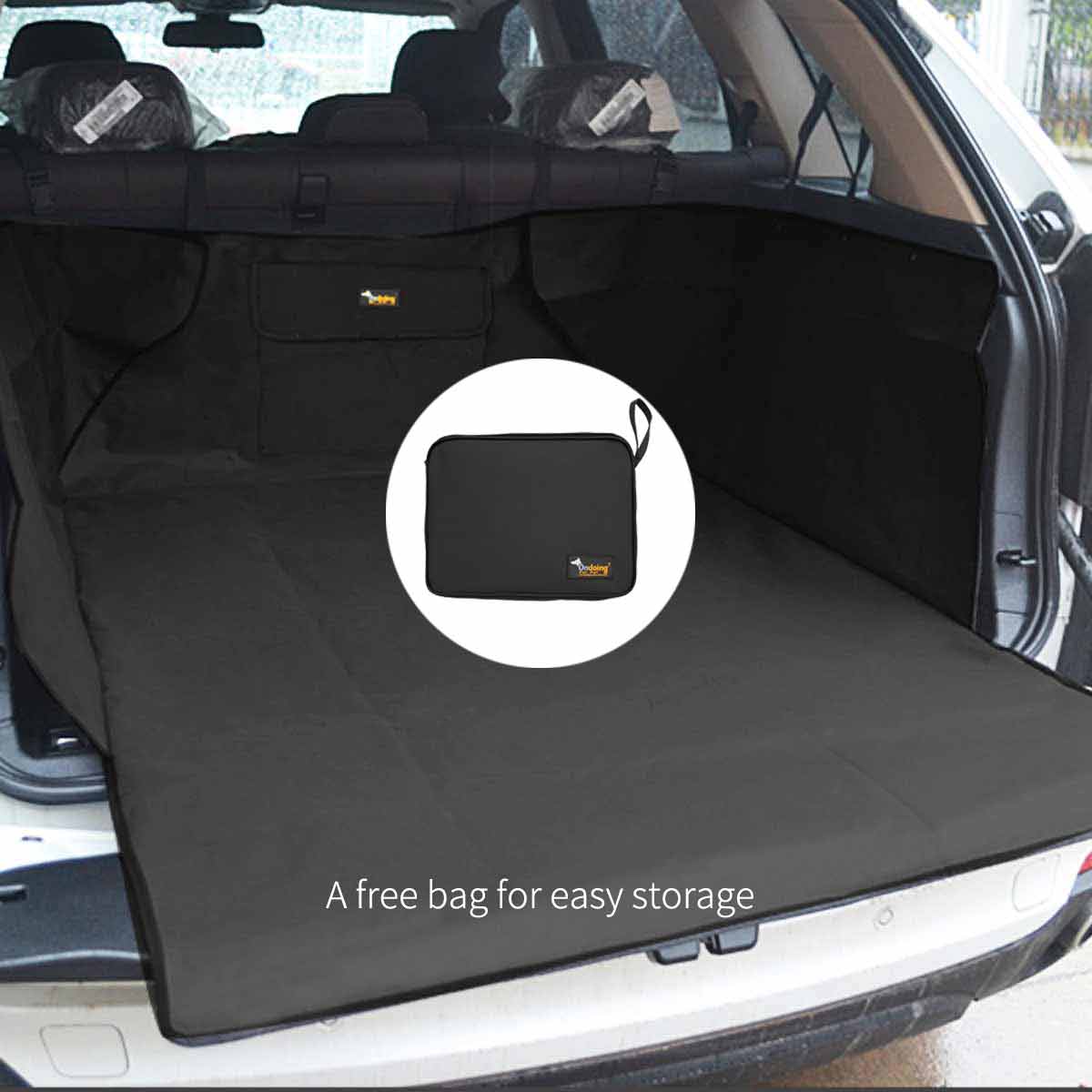 Dog Car Boot Cover SUV Liner Rear Trunk Cargo Hammock Waterproof Double Layers-5