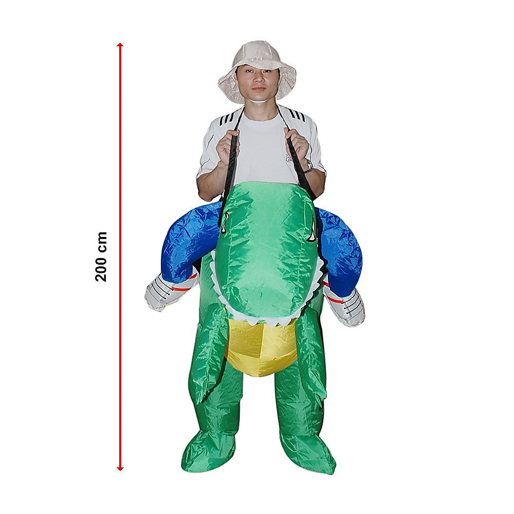 DINO Fancy Dress Inflatable Suit -Fan Operated Costume-11