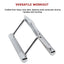 Close Grip Seated Row Handle Bar Triangle Cable Attachment-9