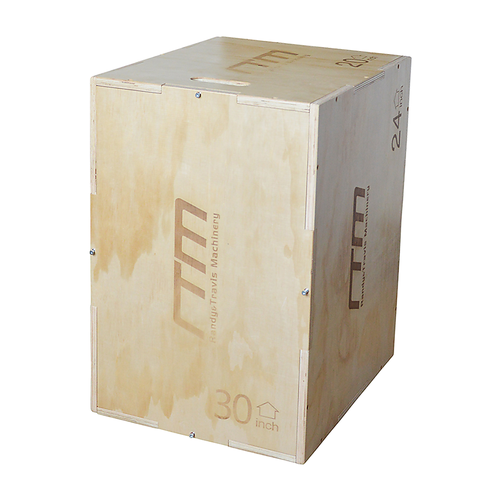 3 IN 1 Wood Plyo Games Plyometric Jump Box-4