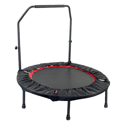 Mini Rebounder Trampoline With Handle Rail-0