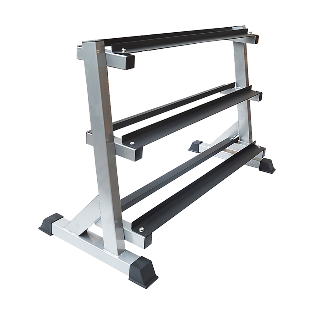 3 Tier Dumbbell Rack for Dumbbell Weights Storage-0