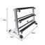 3 Tier Dumbbell Rack for Dumbbell Weights Storage-9