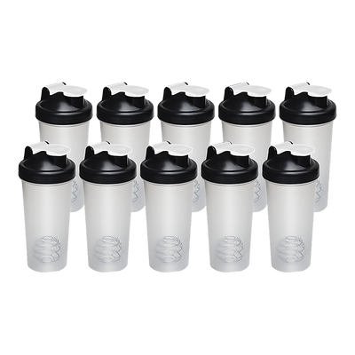 10x 700ml GYM Protein Supplement Drink Blender Mixer Shaker Shake Ball Bottle-0