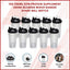 10x 700ml GYM Protein Supplement Drink Blender Mixer Shaker Shake Ball Bottle-2