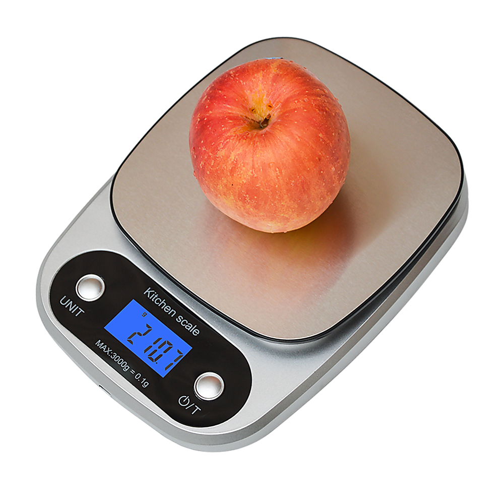 0.1g High Precision Kitchen Scale Rechargable Food Scale Digital 3KG-5