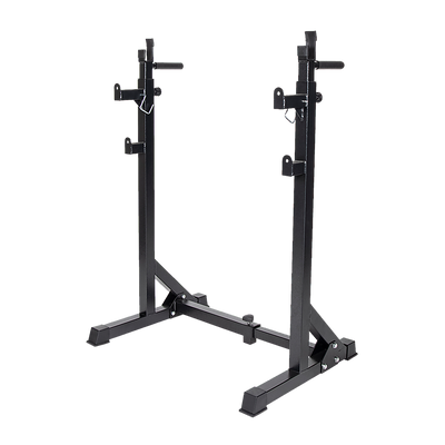 Commercial Squat Rack Adjustable Pair Fitness Exercise Weight Lifting Gym Barbell Stand-0