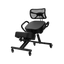 Ergonomic Kneeling Posture Chair with Backrest Adjustable Height and Casters-0