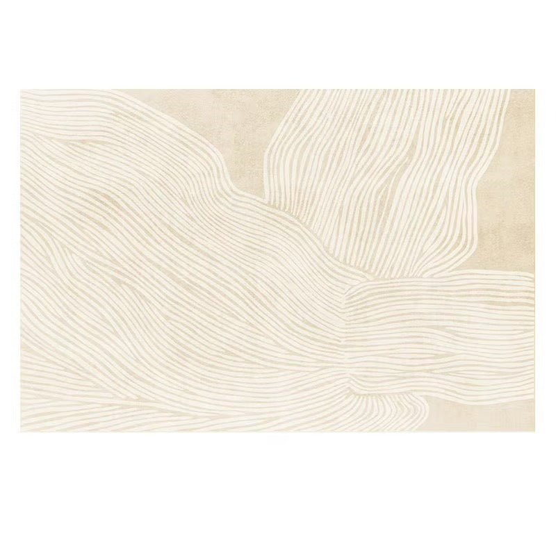 Wabi-Sabi style- white Imitation Cashmere Rug 200cm＊300cm-1