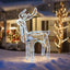 LED Ropelight Standing Reindeer Small Moving Cool White available in 2 types - Standing-2