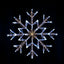 LED Snowflake Silhouette Flashing available in 2 Colors - Cool White-3