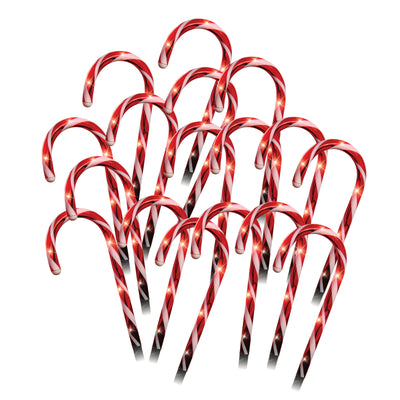 LED Candy Canes Path Lights 20pk-1