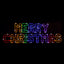 LED Merry Christmas Banner Ropelight Rainbow 270cm-0