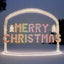 LED Merry Christmas Banner Ropelight Rainbow 270cm-1