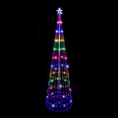 LED Digital Strands Tree 2.4m Multi-Color-0