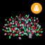 Solar Fairy Lights 500 LEDs available in 4 Colors - RWG (Red White Green Mixed)-5