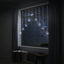 LED Snowflakes Curtain Lights avialable in 2 Colors - Warm White-4