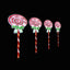 LED Candy Lollipop Path Lights 4pk-1