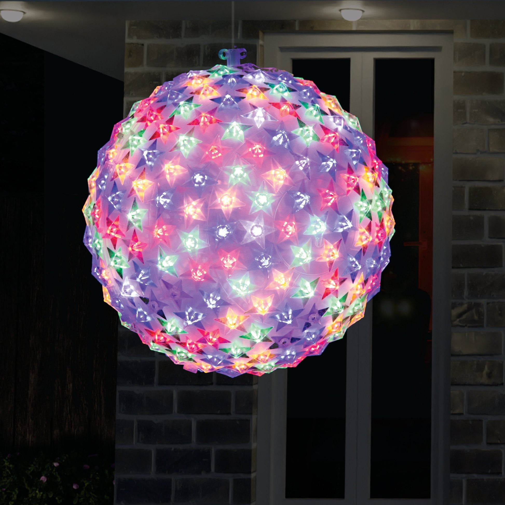 LED Star Ball 25cm Twinkle Multi-Color-1